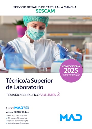 TEMARIO ESPECIFICO II TECNICO;A SUPERIOR LABORATORIO SESCAM