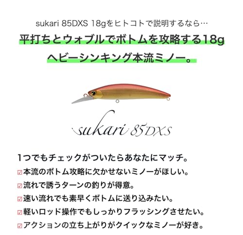 アムズデザイン(ima) ミノー スカリ DXS 85mm 18g #S8518-016