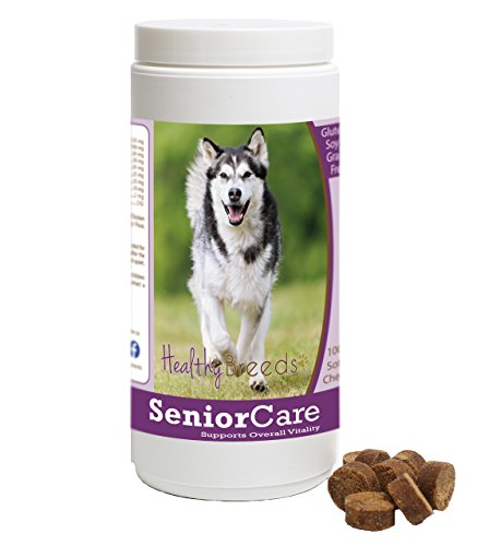 Healthy Breeds Alaskan Malamute Senior Dog Care Soft Chews 100 Co...