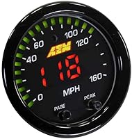 Vista 5 de AEM 30-0313 Medidor de velocímetro