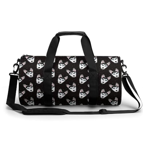 Sac de sport husky avec compartiment gym - Duffel bag de voyage imperméable
