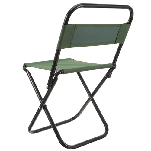 HAWILLOSCH Compact folding chair for fishing, portable camping chair for outdoor activities, barbecue foldable chair, lightweight and space-saving