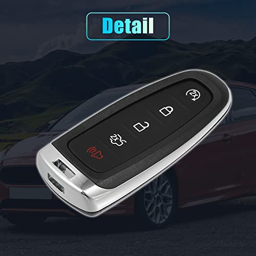 Coque de clé Ford Escape C-Max boîtier boutons cassés rechange premium x2