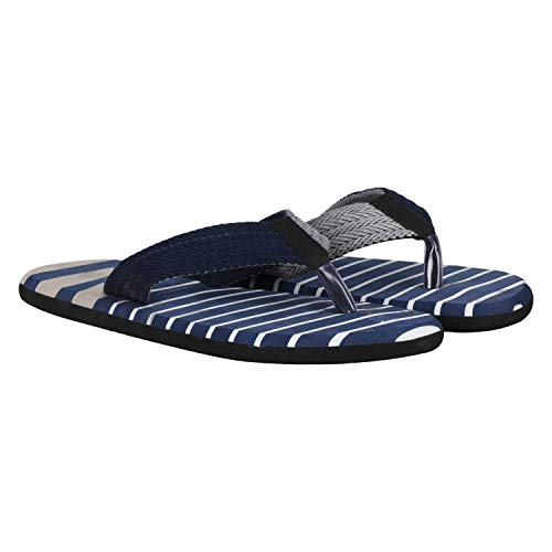 Image of Men's XY249 Blue Red Navy Green Orange Color Slippers