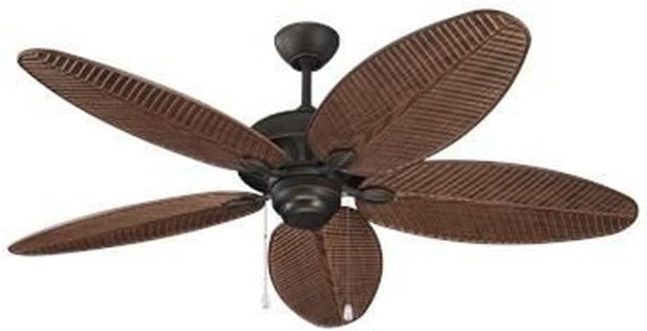 Monte Carlo 5CU52RB Tropical/British Colonial 52`` Ceiling Fan from Cruise collection in Bronze/Dark finish,