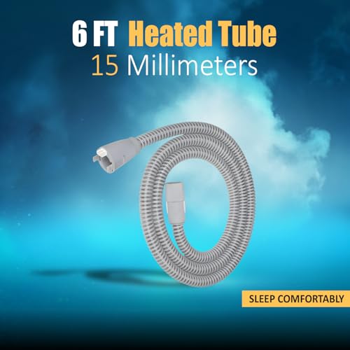 6 FT Heated Tube- Replacement Tube - Compatible with Philips Respironics DreamStation and PR System One- 15mm - Thumbnail 2