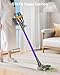 Cordless Vacuum Cleaner, 55KPA 70Min 650W Motor Powerful Vacuum Cleaners for Home, Self-Stand Cordless Stick Vacuum Rechargeable Anti-Tangle/LED Screen/1.8L Cup for Home Pet Hair/Carpet/Hardwood Floor