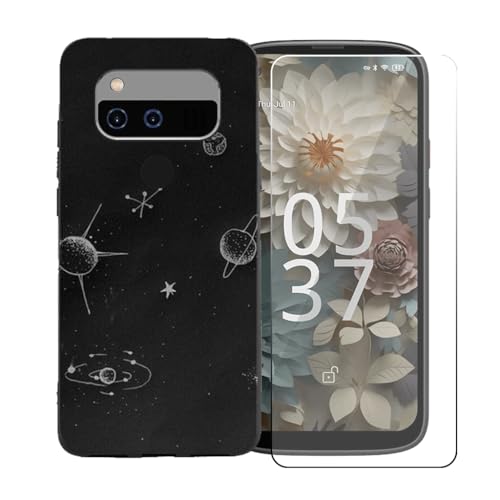BMPNLSZ �K�p Unihertz Jelly 3+HD�����K���X�ɓK�����ėpTPU�ی�J�o�[�A�V���J�Q���V�F���o���p�[�ی�o�b�N�V�F��-�K�p Unihertz Jelly 3�ɓK����9�d�x�X�N���b�`�h�~�X�N���[���ی�J�o�[ BST14