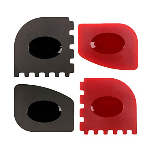 Grill Pan Scraper Cast Iron Pan Scrapers Hand Held Skillet Scrubber Scraper Cleaners Tools for Cast...