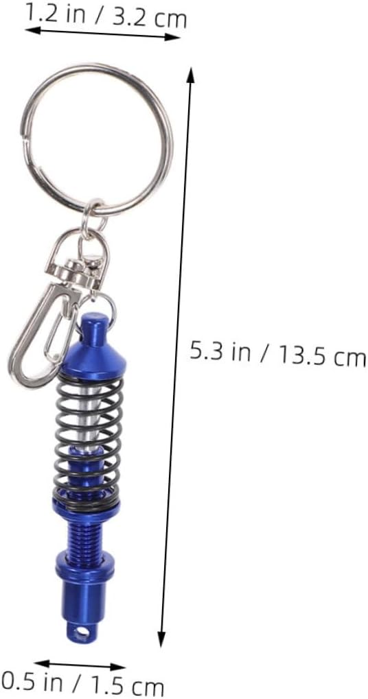 Zerodeko 2Pcs Car Accessory Model Keychains Durable Key Holders with Design Bag Pendants for Car Enthusiasts Creative Option image 2