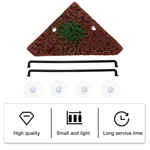 POPETPOP Répteis Espuma Plataforma Flutuante Tartaruga Turtle Pier Plataforma Rampa Terrário Ornamen
