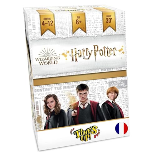 Asmodee - Time's UP! Harry Potter - Jeu de Société pour Enfants dès 8 Ans - Jeu de Cartes Rapide pour Toute La Famille - Jeu d'Ambiance 4 à 12 Joueurs - 30 Min -...