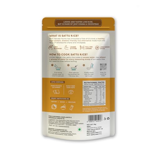 Image of Pink Harvest Farms Sattu High Protein Rice| Vegan |Low GI | Diabetic Friendly - 1 Kg