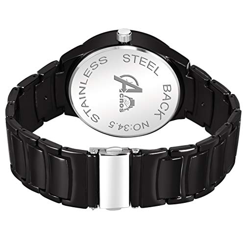 Image of Acnos Premium 3 Different Types Super Quality Analogue Black Watch for Men /Watch for Boys Pack of 1