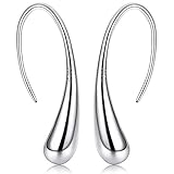 Material: Alle aus 925er Sterlingsilber und mit Platinbeschichtung. Die Farbe kann nicht leicht verändert werden. Wir wissen, dass Silber an der Luft leicht oxidiert wird, aber mit der Platin-Platin kann es hochtemperaturbeständig sein, oxidiert nicht leicht in der Luft und ist sehr säure- und laugenbeständig. Hypoallergen, auch für empfindliche Haut geeignet.