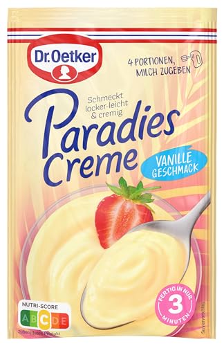 Dr.Oetker Paradies Creme Vanille Geschmack, 13er Pack (13 x 60 g)