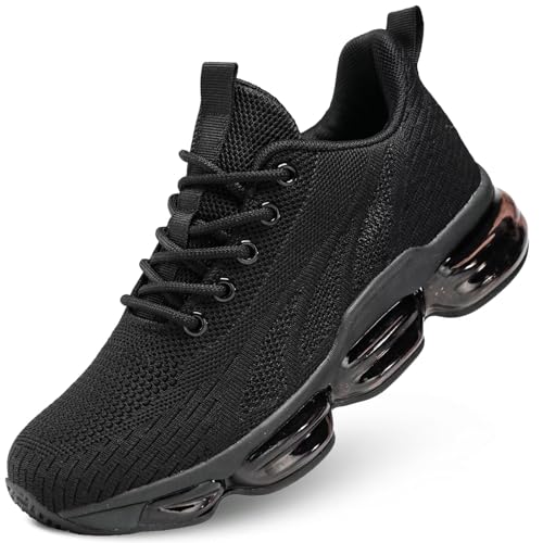 Image of Kapsen Womens Walking Running Shoes Air Cushion Breathable Fashion Tennis Sneakers Mesh Workout Casual Athletic Sports Gym