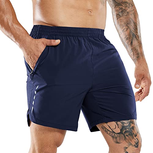 Short de course à pied MIER anti-irritation sans doublure pour courir au frais