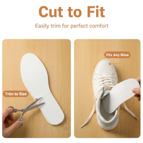 10 pares plantillas desechables transpirables para mujer miniatura 5