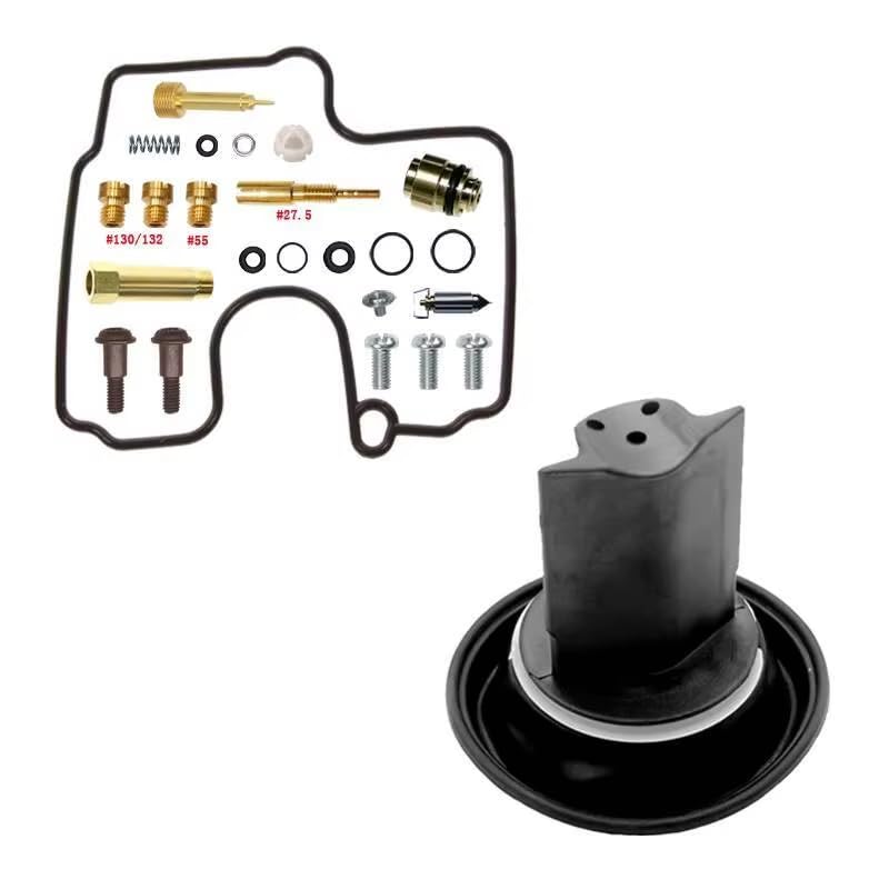 Kit de réparation de carburateur VL800 Volusia 2001-2005 avec diaphragme et flotteur moto 800 cc