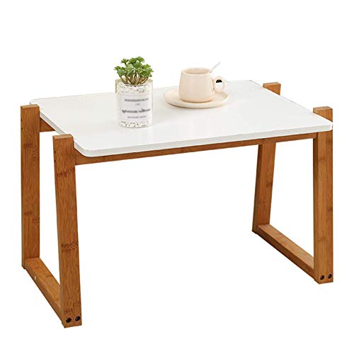 ANIFM Tables De Canapé De Style Scandi, Table D'appoint Décontractée Table Basse Compacte avec Pieds De Table Stables Et Dessus De Table Niture Peu...