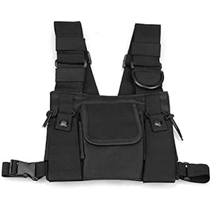 Harddo Heren vrouwen schoudertassen Chest Rig Bag Hip Hop Streetwear mannen functionele heupzakken verstelbare zakken vest