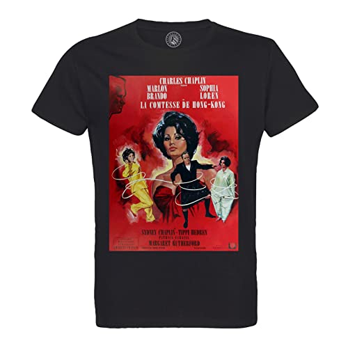 T-shirt coton bio La Comtesse de Hong-Kong le charme du cinéma rétro