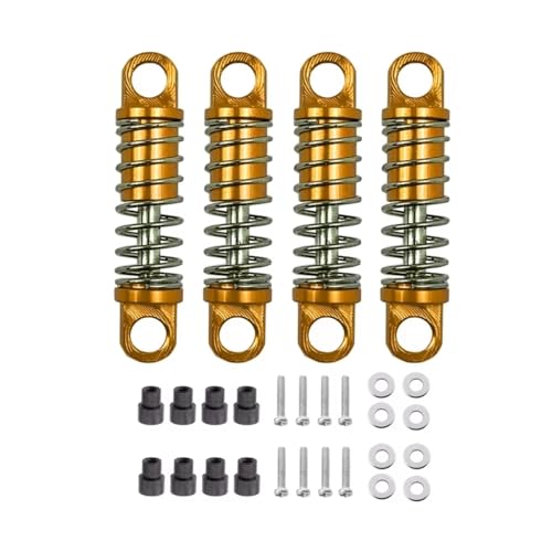 RC�J�[�A�b�v�O���[�h�p�[�c Compatible With Wltoys 284131 K969 K979 K989 K999 P929 P939 1/28 RC�J�[�A�b�v�O���[�h�p�[�c�A�N�Z�T���[ ���^���V���b�N�A�u�\�[�o�[�_���p�[ 4�Z�b�g(Yel