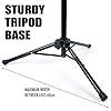 Nordell studio isolation shield stand - professional adjustable tripod support for microphone reflection filter #1
