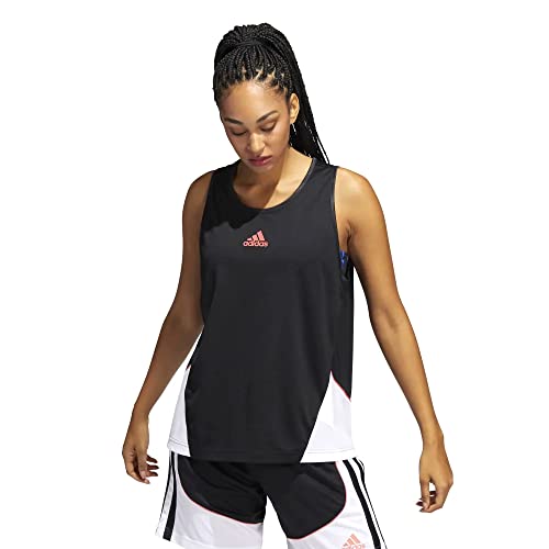 Camiseta de tirantes adidas 365 negra S para gimnasio y yoga
