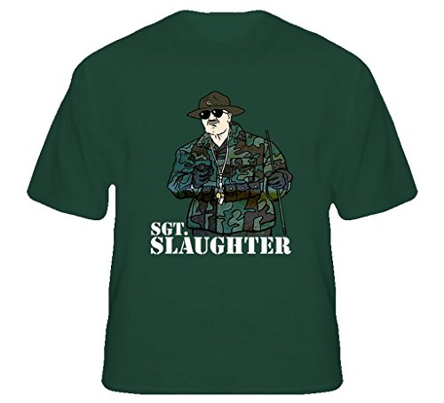 SGT Slaughter Retro Wrestling T Shirt