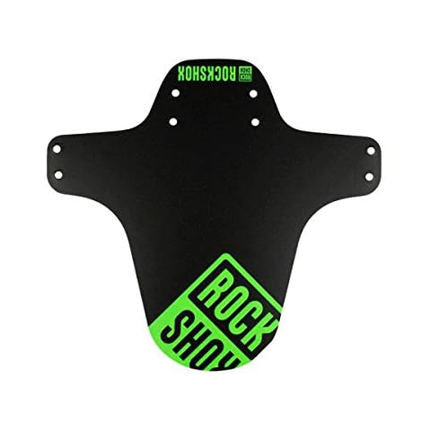 RockShox MTB Fork Fender Black with Neon Green Print Cover