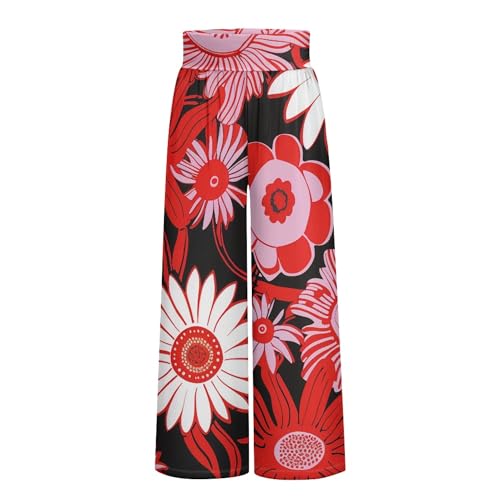 Modysero Womens Wide Leg Pants for Daily Dating High Waisted Wide Leg Palazzo Pants Casual Loose Trousers for Women2