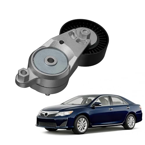 VROVO 39106 Belt Tensioner Assembly Compatible with Toyota Camry 2012-2017, RAV4 2009-2018, Venza 2009-2015, Sienna 2011-2013, Highlander 2009-2019, Lexus NX300h Replaces# 1662036010