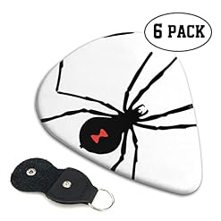 Black Spider Lot de 6 médiators pour guitare acoustique, guitare électrique, basse, ukulélé – fins, moyens et épais. - Les Beatles, Paul McCartney, John Lennon, RIngo Starr, George Harrison Black Spider Lot de 6 médiators pour guitare acoustique, guitare électrique, basse, ukulélé – fins, moyens et épais. – Image 2