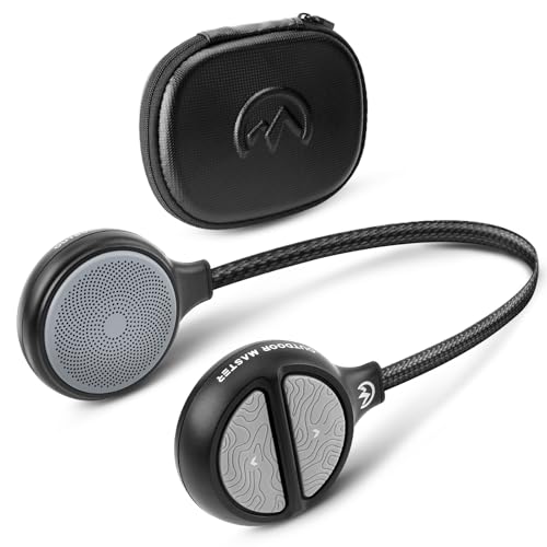 OutdoorMaster Wireless Bluetooth 5.3 Ski Helmet Drop-in Headphones HD Speaker Chip Compatible with...