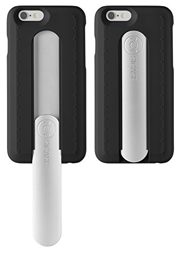 POPSICASE BXPOBL - Funda con mango para Apple iPhone 6, color negro