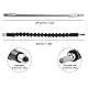 4 Stück Flexible Schaft Bits Bohrer Verlängerung, 6,35 mm Universal-Adapter Flexible Bohrerverlängerungswelle für Bohrer und Schraubendreher, Werkzeugset