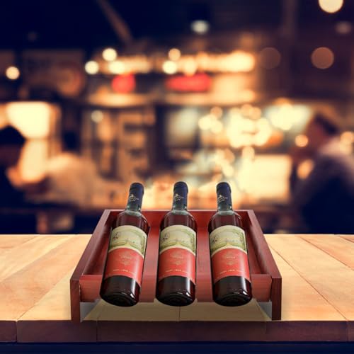 Soporte de Madera para Botellas de Vino KICHOUSE miniatura 5