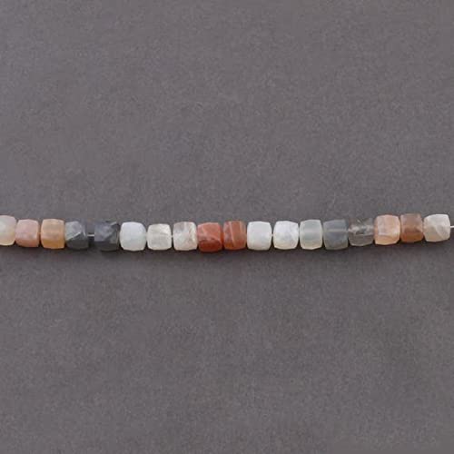 Perles de lune multi cubes 7mm pour éviter les bijoux ternes et créer des pièces uniques