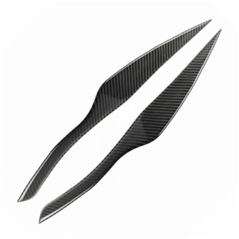 Sourcils de Phares pour BMW E90 E91 2004-2008 Couvercle de Paupière Noir