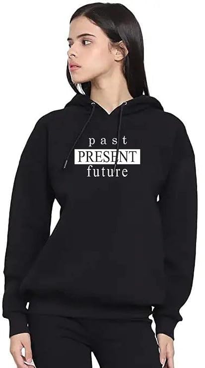 value creation Cotton Blend Full SleevesWomen Sweatshirt with Hoodies, Jumper Women Winter Wear for Women-picture-36