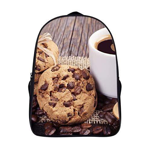 Cartable café sacs à dos pour l'école et ados 40x28x16cm
