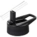 Straw Lid for Hydro Flask Wide Mouth Bottle 12-64 oz, Flip Top Design with 2 Straws and 1 Straw Cleaner, Fits Hydroflask Sport Wide Mouth Water Bottle,Perfect Flask Lid Accessory BPA Free Leakproof