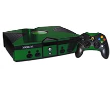 Green Chrome Mirror Vinyl Decal Mod Skin Kit Compatible with Microsoft Xbox Original