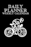  DAILY PLANNER WEEKLY CALENDAR: Racing Cyclist Organizer UNDATED - 128 Pages 52 Weeks Monday to Sunday - Vintage Bicycle Notebook Journal Cycling - Racing Bike To-Do List for Biker & Racing Cyclist