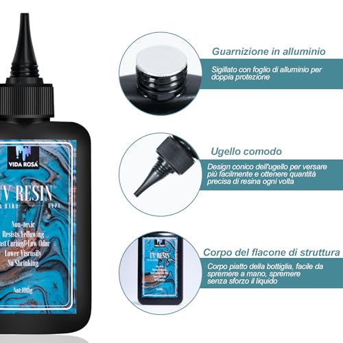 Resina UV Rosa 200g Para Fundición DIY de Alta Calidad - Fernando Cortés