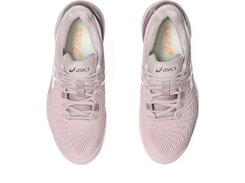 ASICS Tênis feminino GEL-RESOLUTION 9 D, 7,5, WATERSHED ROSE/BRANCO