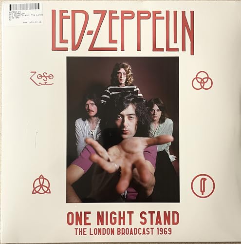 Album Art for Led Zeppelin One Night Stand The London Broadcast 1969. LP. by Led Zeppelin