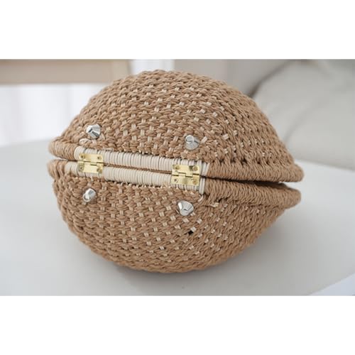 Women's Straw Shoulder Bag Women Handwoven Rattan Handbags For Women Summer Beach Travel Handmade Bag2
